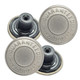 17mm Silver Jeans Buttons with Pins